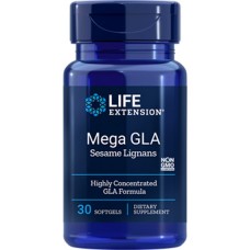 Life Extension Mega GLA with Sesame Lignans, 30 softgels